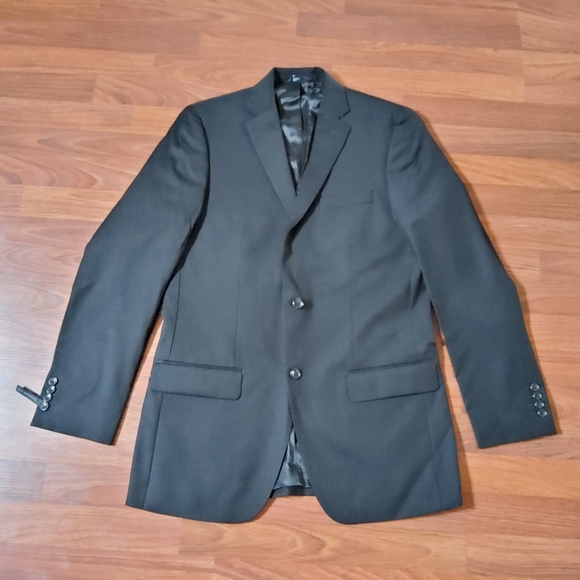 Marc Anthony Men's Suit Jacket Blazer 40L Black - Picture 1 of 8